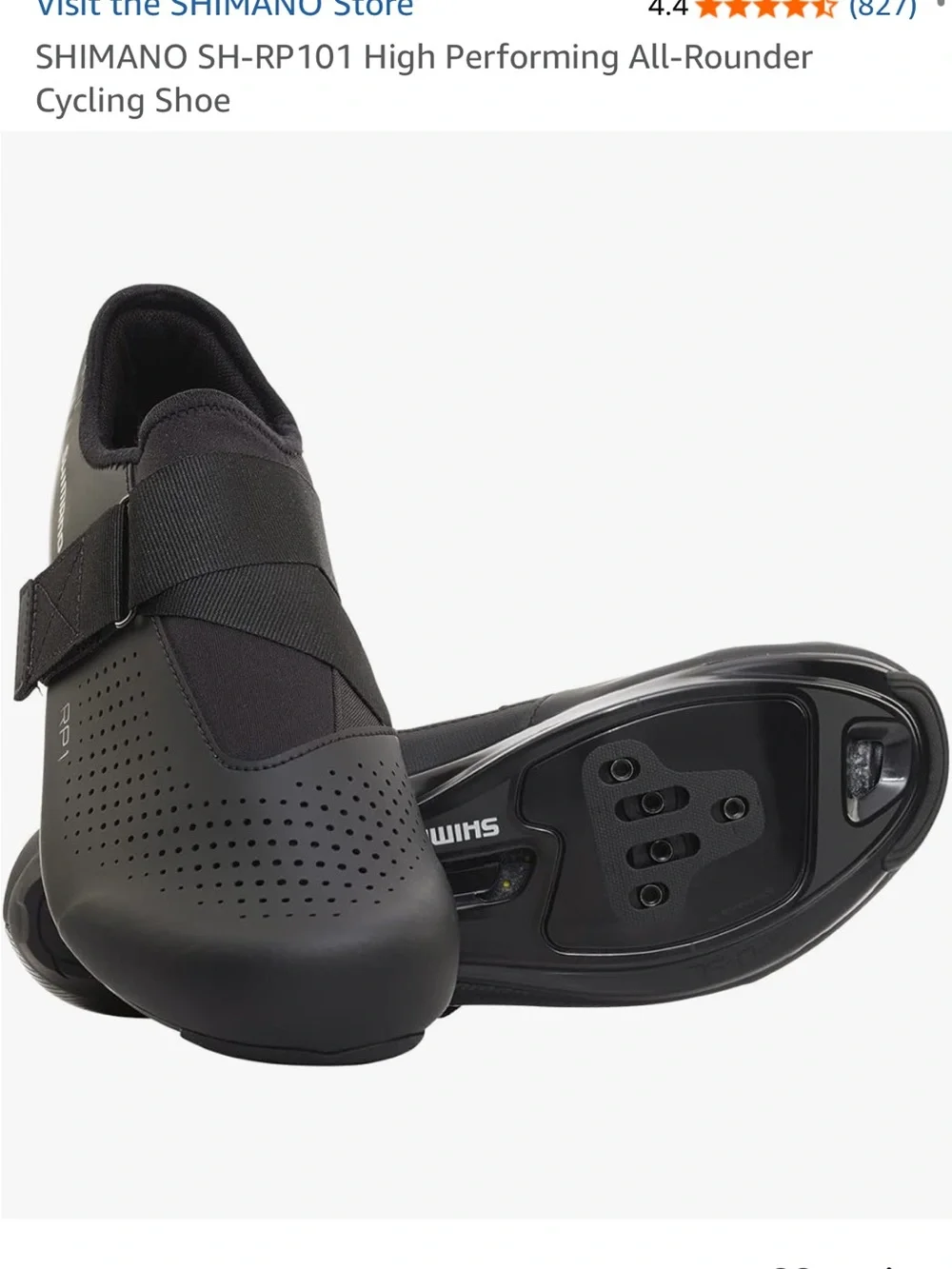 Shimano Black Road Cycling Shoe with Cleats